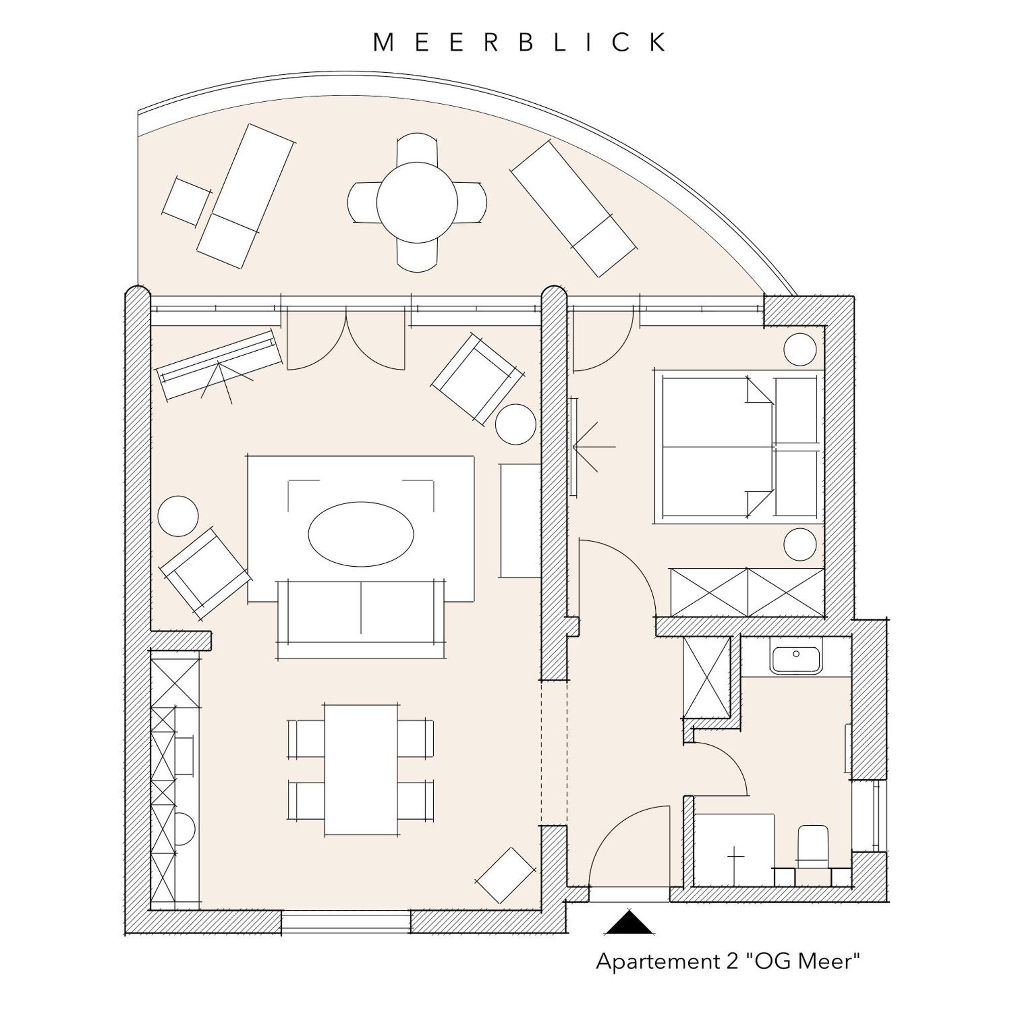 Meerblick - Villa Achterkerke Heringsdorf Oda fotoğraf